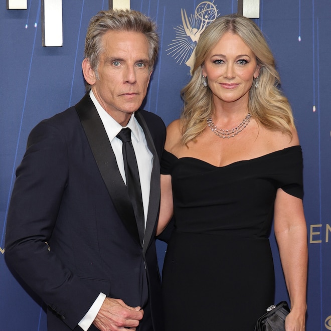 Ben Stiller & Christine Taylor Step Out for a Date Night at Emmys 2025